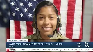 San Diego VA Medical Center renamed after fallen US Army nurse
