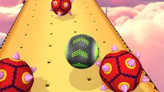 Going Balls Level 218-221 Speedrun &ndash; How Fast Can I Go?