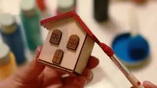 How To Paint Unfinished Wood Crafts