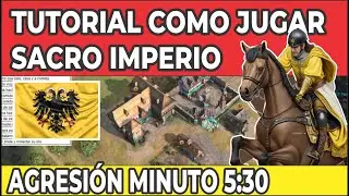 2025 NUEVO META  | ATAQUE MÁS RÁPIDO DE SACRO MIN 5:30  | Age of Empires 4 PastorGeek