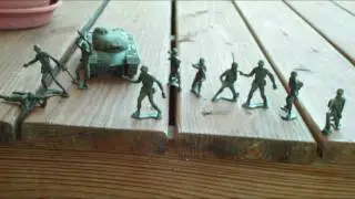 Toy Army Men Plastic Horror: The Video Game- Interactive Boot Camp 2: Mini-Game *segment*