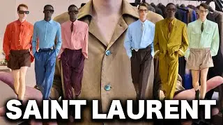 まさかの黒封印！色鮮やかに魅せるSAINT LAURENT 26SS徹底解説！