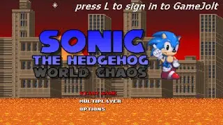 Sonic The Hedgehog World Chaos (Demo v1.7) :: Sample Gameplay (1080p/60fps)