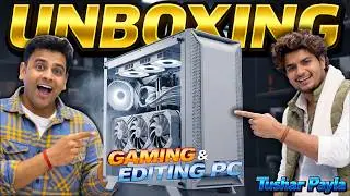 Unboxing Famous Haryanvi Singer TUSHAR PAYLA Gaming&Editing Pc | Gaming Pc Wala | Nehru Place