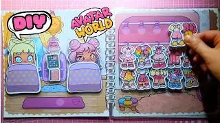 Kawaii Stories Avatar World💕 Exclusive DIY cute pink house 🏠🎀 Avatar Pazu