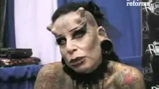 Vampire Mother at international tattoo expo in Monterrey, Mexico