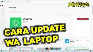 Cara Update Whatsapp Dekstop Windows 10 - How To Update WhatsApp Dekstop in Laptop
