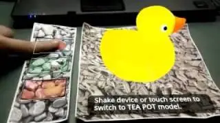 Augmented Reality 3D Viewer for Android using Qualcomm AR SDK