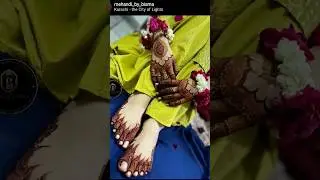 simple and stylish bridal mehndi designs#wedding#fashion#youtubeshorts#mehndi#bridalmehndi#shorts