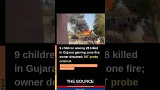 9 children among 28 killed in Rajkot Gujarat gaming zone fire; owner detained; SIT probe ordered