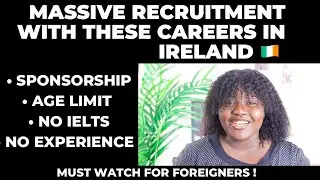 THESE CAREERS WILL GET YOU PR IN IRELAND 🇮🇪 + SALARY RANGE