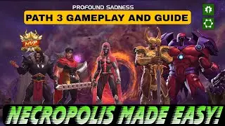 NO SKILLS , NO PROBLEM ! NECROPOLIS PATH 3 CHEESED 🧀! - THE GUIDE YOU WISH YOU SAW EARLIER | MCOC | 