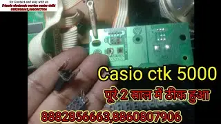 Casio ctk 5000 repair | Casio key problem | Iss keyboard main 2 saal lag gaye | Roland instruments
