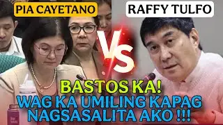 HINDI PINAPORMA NI PIA CAYETANO SI RAFFY TULFO - NAMAHIYA NA LANG