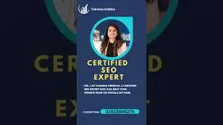 Tahmina hriditha-- certified SEO expert