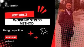 Working stress method: Design equation