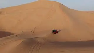 Drifting on high dunes in sweihan