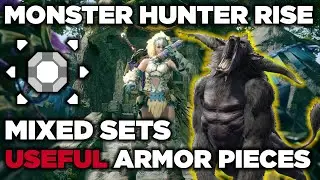 Monster Hunter Rise Top Armor Pieces for Mixed Sets