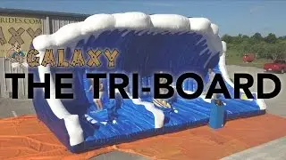 The Triple Surf Machine. The Tri-Board - Galaxy Multi Rides