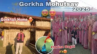 Gorkha Mahotshav  2025😍 😱 || Our Gorkhali Culture 😍😍 || Florina Gogoi|| CROWD😱