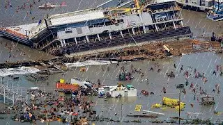 UK in mourning today! Storm Goretti brings 213 km/h winds, high tide and flooding