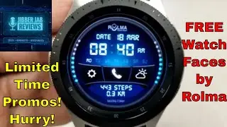 *FREEBIE ALERT!* Samsung Galaxy Watch/Gear Watch Faces by Rolma - Limited Time Promos!