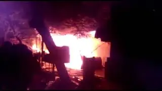 Fire at 4 Bungalows Market, Andheri West, Mumbai