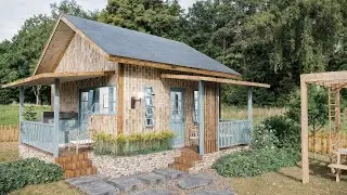 Tiny 5x6m Cottage House Design | Budget Modern Home Under $35K!