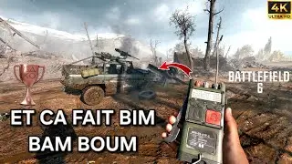 TROPH&Eacute;E Et &ccedil;a fait Bim Bam Boum (D&eacute;bloquer la C4) | FARM Solo FACILE | BATTLEFIELD 6 (4K)