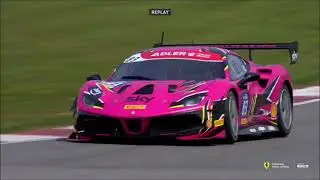 Portimão, Race 2, victory in the Ferrari Challenge Europe,  Doriane Pin