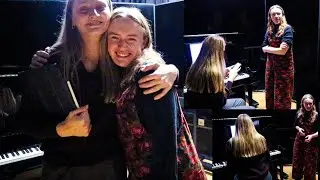 Speak Ukrainian with Us | A SOCIAL EXPERIMENT #soprano #pianist #rehearsal 