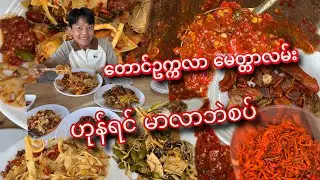 မနေနိုင်လို့ သွားစားမိပြန်တဲ့ တောင်ဥက္ကလာ မေတ္တာလမ်းမပေါ်က အရသာလေးမျိုးနဲ့ ရတဲ့ မာလာဘဲစပ်
