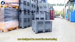 Plastic Vented mesh Pallet Boxes