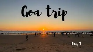 Goa tour day1 vlog Telugu|| Baga Beach || Water Sports #goaTrip