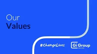 Our Values | Gi Group Holding