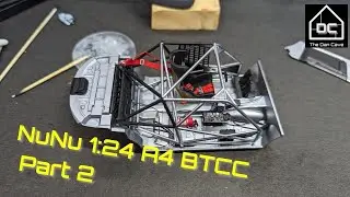 1:24 NuNu Audi A4 BTCC - Part 2 - Interior
