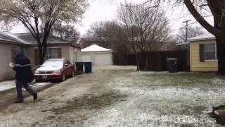 Walk a mile in this White Rock Lake-area mail carrier's wet shoes