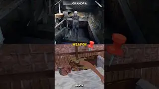 Grandpa vs Buck who is powerful #granny #horror #gaming #grandpa #buck #thetwins #shorts #100k #yt