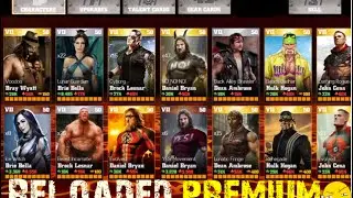 WWE Immortals:Reloaded Premium wbid,All Characters,Coins,Energy IOS/Android