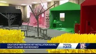 Interactive art exhibit asks what color are our memories