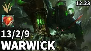 Warwick Jungle vs Vi - EUW Master | Patch 12.23