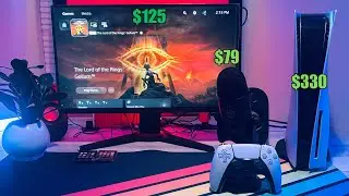 BEST CHEAP GAMING CONSOLE SET UP (PS5) PlayStation 5 & Gaming Monitor