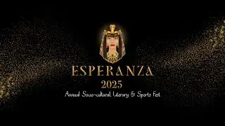 Esperanza 2025 Day 3  - Annual Socio Curtural Literary and Sports Fest - Live Stream