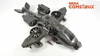 Mega Construx CoD MOC Sci-fi Aircraft (Apache Custom Build)