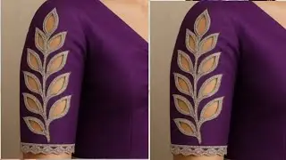 puff sleeves design cutting and stitching|blouse sleeve design|बाजू का डिजाइन|new frill baju design 