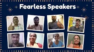 Journey from FEAR to FEARLESS | FEARLESS COMMUNICATION CLUB