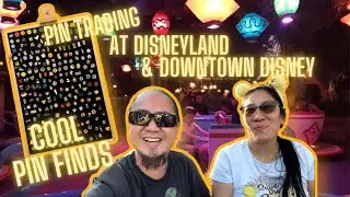 Quick Pin Trading run at Disneyland and Downtown Disney District | Cool Finds | Chillin' with Family