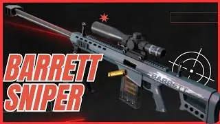 4K Barrett Sniper Rifle Shell Ejecting Gun / Blaster | Should I Buy? #nerf #sniper #guns
