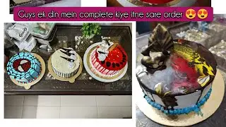 guys aaj last wala cake to puri tarah toot gaya😭😭😱#viralvideos#ytshorts#cake #trending#kanakkirasoi