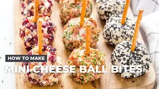 How to Make Mini Cheese Balls Bites